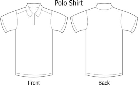 Baju Polo Polos Clipart Best
