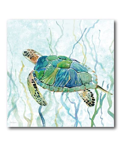 Take A Look At This Sea Turtle Swim Ii Wrapped Canvas Today Sea Turtle