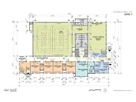 Community Recreation Center Floor Plans The Floors