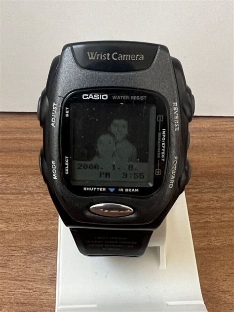 Casio Wqv 2 Camera Watch Vintage Testedandworking Ebay