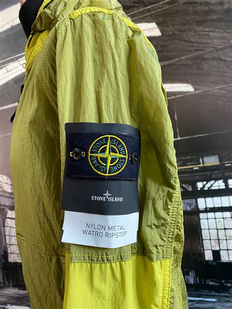 stone island nylon metal watro ripstop jacket x clothing