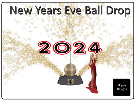 Second Life Marketplace 2024 New Years Eve Ball Drop