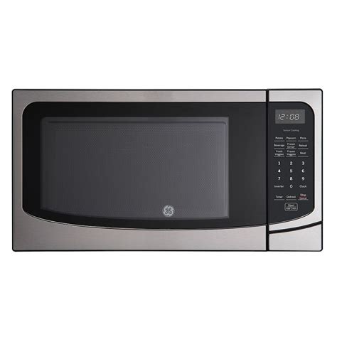 Ge 22 Inch 16 Cu Ft Countertop Microwave Oven In Stainless Steel