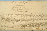 'Handwritten Dedication of 'Brandenburger Concertos' to Christian ...