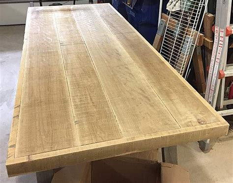 Question we are planning to produce maple table tops that will rest unattached on metal bases. Maple | Woodworking, Plywood table, Wood