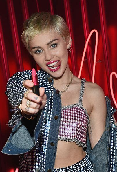 Miley Cyrus Wears Ashish To Celebrate Mac Viva Glam Laiamagazine