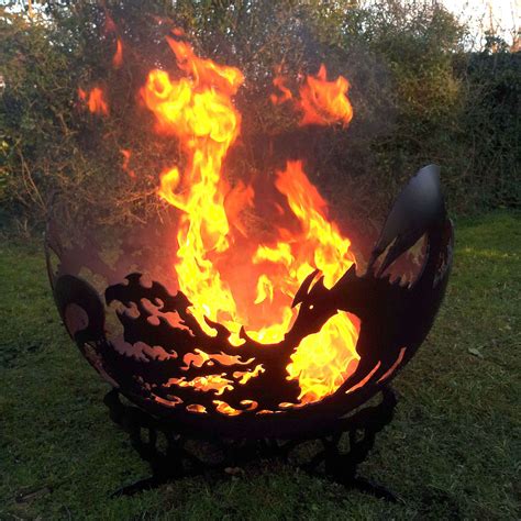 The Firepit Company Dragons Bowl A Bell Outdoor Fire Pits