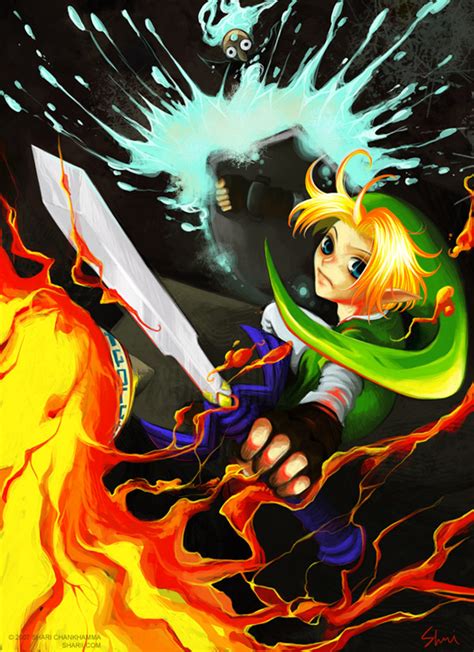 Link Vs Twinrova By Sharihes On Deviantart