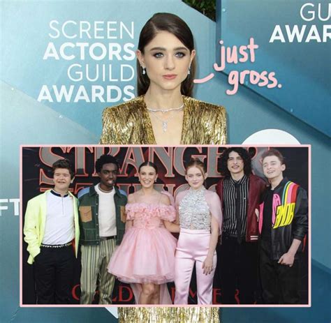 Stranger Things Star Natalia Dyer Calls Out Media For Oversexualizing