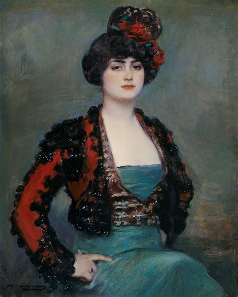 Julia Painted In 1915 By Ramon Casas Carbó She Seems To Be Wearing