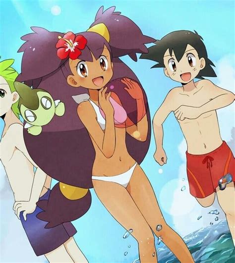 14 Best Negaishipping Ash X Iris Images On Pinterest Ash Ketchum