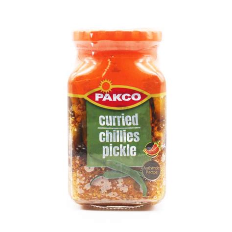 Pakco Curried Chillies Pickle The Sussex Biltong Co
