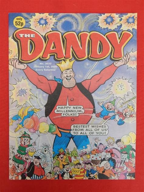 Dandy Christmasny Edition Comic 1st January 2000 Nostalgicretro