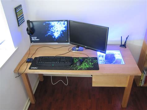 Computer Built Into Desk Diy