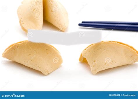 Open Fortune Cookie Stock Photo Image Of Help Helpful 8680862