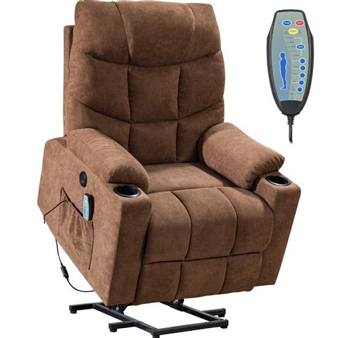 lift chair electric recliner with side pocket and cup holders usb charge portandmassage remote