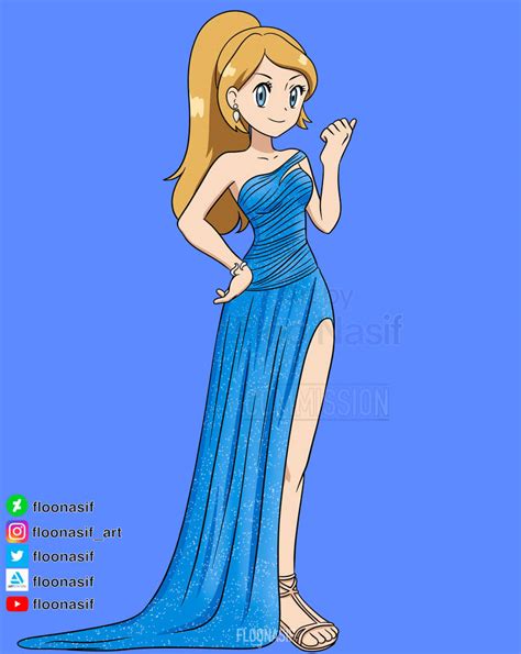 Serena Dress Pokemon Commission By Floonasif On Deviantart