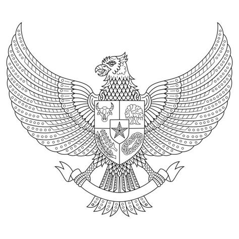 Detail Gambar Mewarnai Lambang Pancasila Koleksi Nomer 11