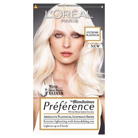 L Oreal Preference Les Blodissimes Extreme Platinum Hair Colourant