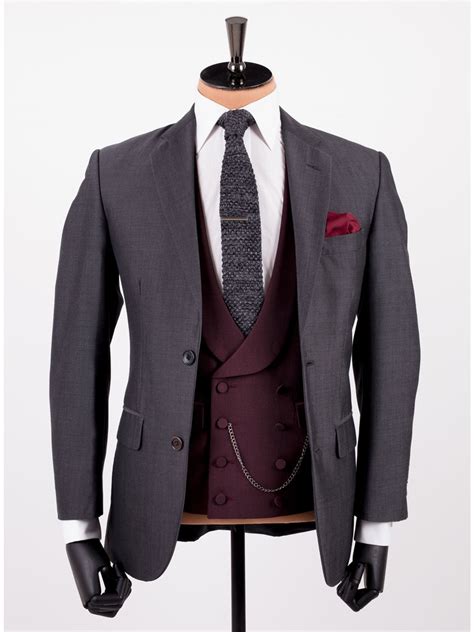Charcoal Mohair Wedding Suit - FOCUS Menswear