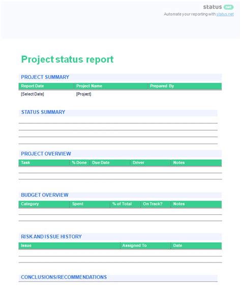 30 Free Downloads The Best Project Report Samples The Complete List