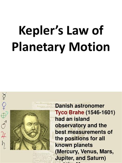 Keplers Law Of Planetary Motion Pdf Apsis Orbit