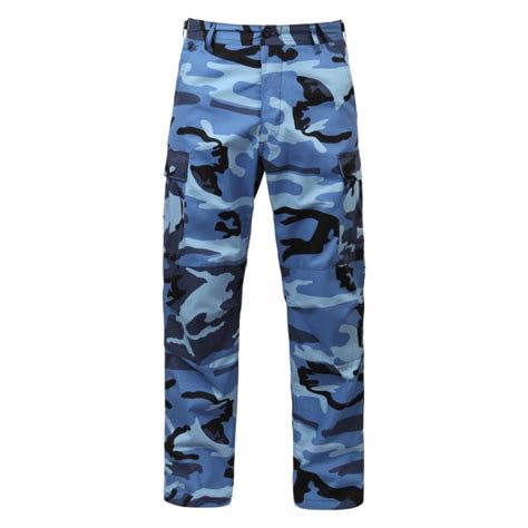 Rothco® 7893 Sky Blue Camo Mens Tactical Bdu Pants 51 Waist 32 1