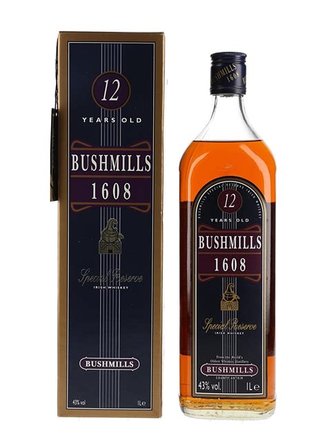 Bushmills 1608 Special Reserve Lot 118719 Buysell Irish Whiskey Online