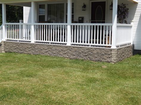 Front Porch Stone Porch Underpinning Stone Porches