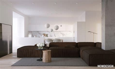 3 Modern Minimalist Apartments For Young Families