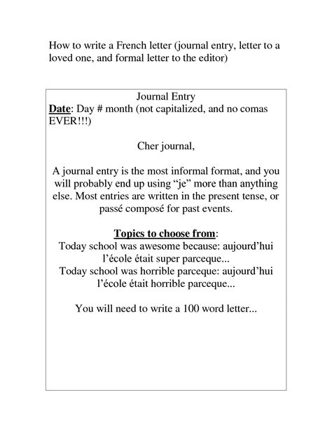 This formality is seen particularly in for example, suppose you were writing to a business owner on behalf of a nonprofit organization to request a donation. 14 Best Images of Formal Writing Letters Worksheets ...