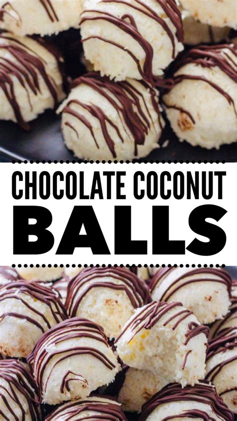 Try soy milk instead of coconut water, and if you like things more fudgy, take them out of the oven a few minutes early. Chocolate Coconut Balls in 2020 | Chocolate coconut ...