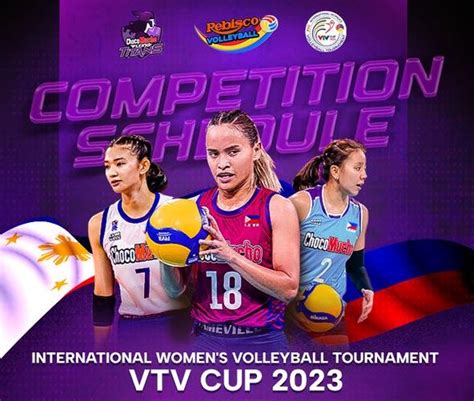 Choco Mucho At The 2023 Vtv International Womens Volleyball Cup
