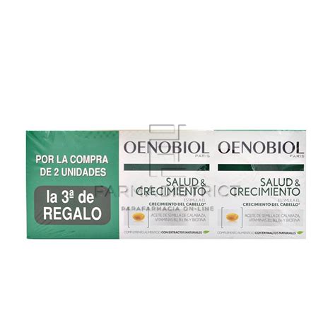 Comprar Oenobiol Capilar Salud Y Crecimiento Pack 3 X 30 Capsulas