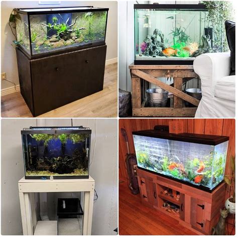 25 Free Diy Aquarium Stand Plans Diy Crafts