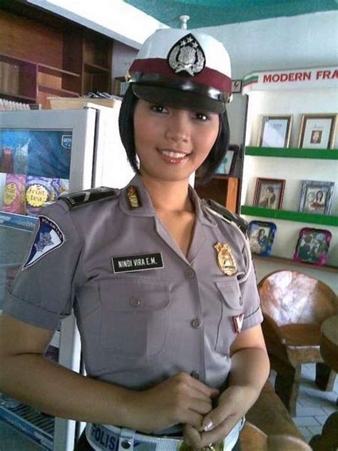 Indonesian Police Ill Bet This Little Cutie Would Surprise You With Her Fierceness Remember