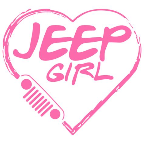 Jeep Girl Heart Svg Jeep Girl Shirt Png