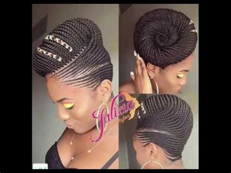 Nigerian packing gel hairstyles widely known as gel updos have been. African Braids 2018: Cornrows, Marley and Packing Styles ...