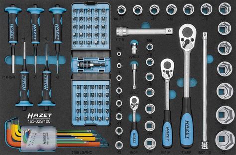 Hazet HAZET 163 329 100 DIYers Tool Kit 100 Piece Conrad Com