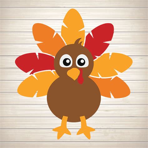Boy Turkey Svg Thanksgiving Svg Dxf Eps Png By Bandassvg On Zibbet
