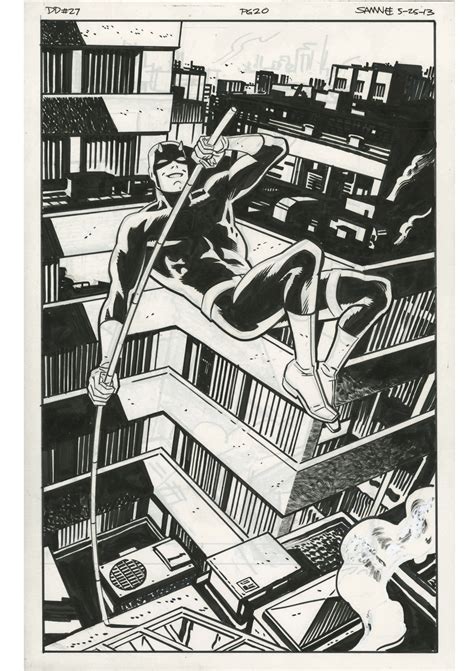 Exclusive Preview Chris Samnees Daredevil Artists Edition Th