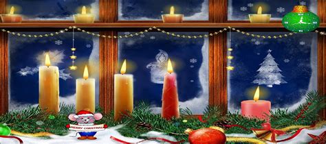 Christmas Candles Screensaver Download For Free Getwinpcsoft