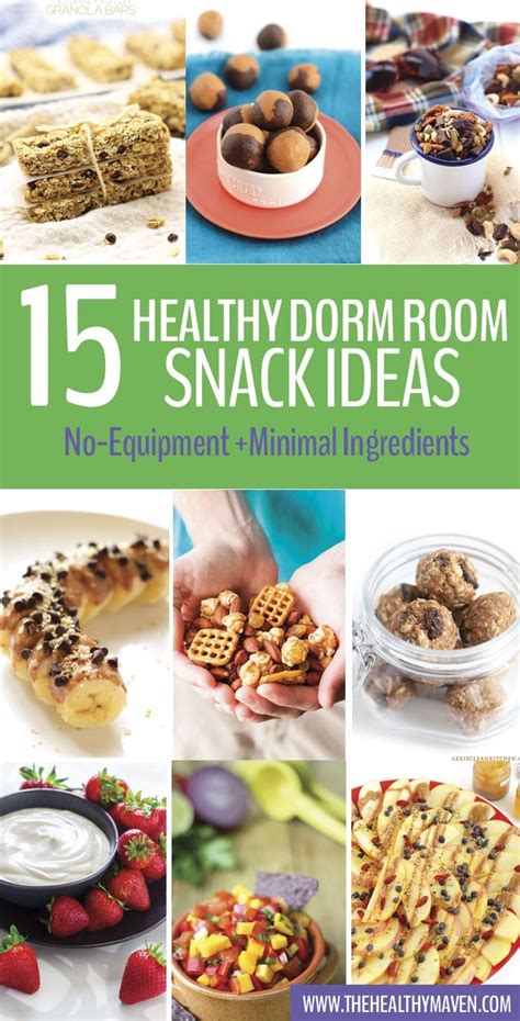 Check spelling or type a new query. Healthy Dorm Room Snack Ideas - The Healthy Maven