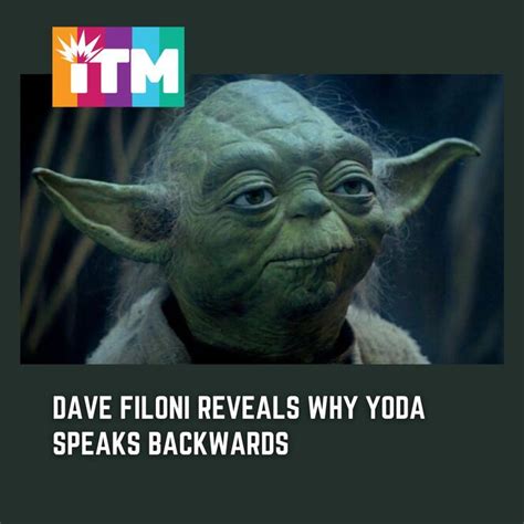Dave Filoni Reveals Why Yoda Speaks Backwards Inside The Magic Yoda