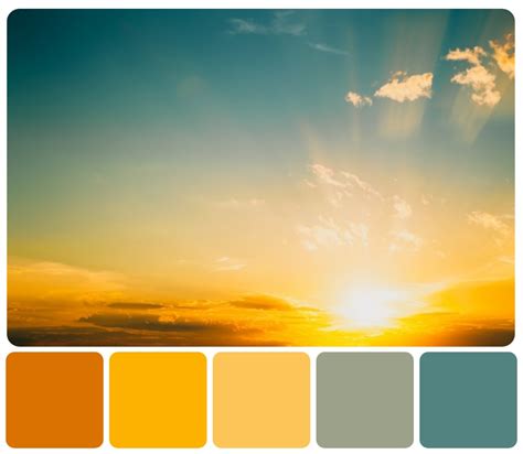 Sky Color Palette Inspiration For A Better Design Inside Colors