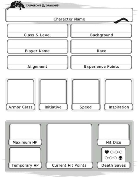 Free And Custom Dnd Character Sheets The Best Sheets