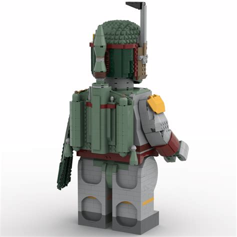 Lego® Instructions Boba Fett Mega Figure Fits Official Lego Helmet
