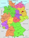 Mapa de Alemania | Plano Alemania - AnnaMapa.com