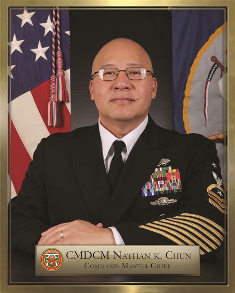 Command Master Chief Nathan K Chun 3d Marine Logistics Group