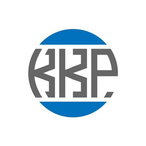 Kkp Letter Logo Design On White Background Kkp Creative Initials